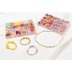 깜도리4  트렌디 팔찌 장난감 공예 반지 비즈 어린이 아동 24칸 6호