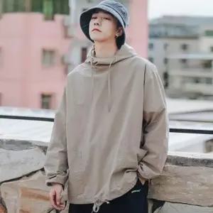 바람막이 남성아노락 레트로 후드점퍼 INSUM49 복고풍