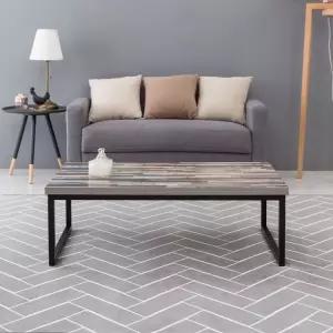 소파테이블 철재 1000 B2193(착불) 좌식테이블 좌탁 빈티지 가구샘