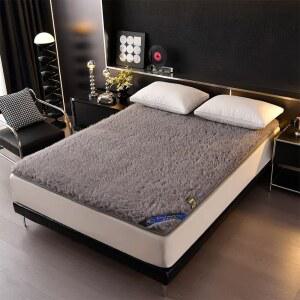 토퍼 호주 순면 매트리스 부드러운 겨울 빠른 난방 및 따뜻한 침실 쿠션
