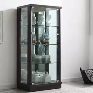 (착불) 장식장 4단 식기 유리 장식장 접시 보관