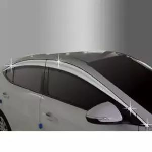 [CAR] 빗물받이 선바이저 아반떼AD 윈도우 6P 크롬 썬바이저