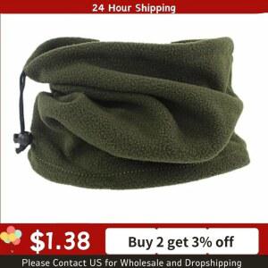 넥워머 새로운 양털 튜브 따뜻하게 낚시 스케이트 러닝 스포츠 스카프 페이스 마스크 캠핑 하이킹 따뜻한 사이클링 모자를 쓰고