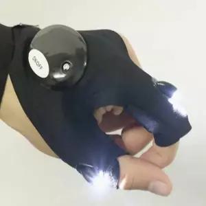 핑거리스 장알찬갑 LED 방수장갑 캠핑장갑 낚시용장갑