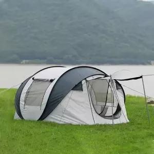 LW그레이투베스트톤 팝업텐트 대형5-8인용 캠핑 낚시 텐트