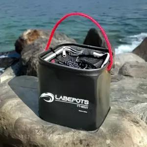 낚시 두레박베이직 YT-WD21 미끼통 밑밥통 소형 보조가방