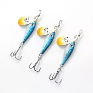 어복충만 스깔끔한피너 베이트 3p 세트 20g 배스 루어 블루