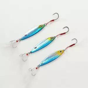 메탈 지그 알찬3p세트 20g 블루 바이브 갈치 루어