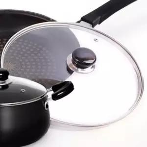 프라이팬 유리뚜껑 30cm DY-255 김빠 프라이팬유리뚜껑 프라이팬뚜껑