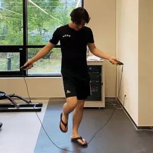 무선 무선줄알찬넘기 줄없는 줄넘기 실내