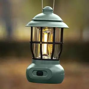 COB 레트베스트로 감성 캠핑 L4(그린) 차박 텐트