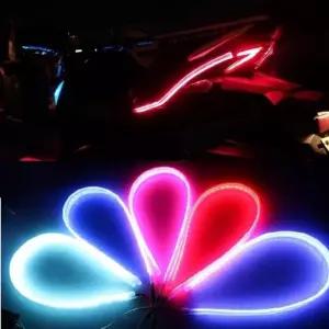 실리콘재질 베스트초슬림(두께4mm) 발광 LED바 바이크튜닝