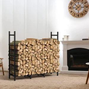 장작 거치대 야외 땔감 받침대 실내 감성 보관대 벽난로