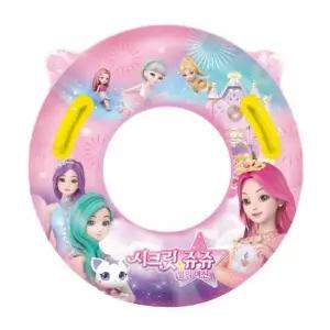 65cm 수베이직영장 어린이 물놀이 시크릿쥬쥬 손잡이튜브