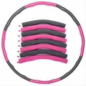 유닛키즈 소깔끔한프트폼 운동하기 훌라후프 핑크그레이