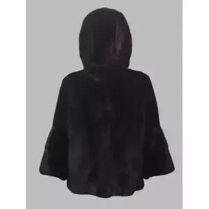 디앤비퍼 천연 모피 밍크 휘메일 후드 블루종 자켓(DF1432JKBKFR)