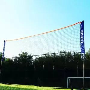 스포츠 네트깔끔한 세트 배드민턴 족구 지지대 이동식 네트
