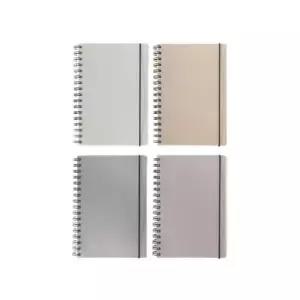 [문구/오피스] 4500비움 스프링노트 PP밴딩 20절좌철