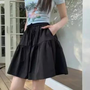 밴딩 인기 여성 플레어 치마반바지 감성 하이웨이스트 치마바지 A라인바지 플레어바지