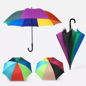 컬러풀한 자동 장우산 차량용 데일리 큰우산 8K 예쁜우산 장우산 자동장우산 판촉물우산