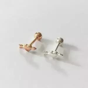 silver925) cupid piercing 피어싱 여성피어싱 여자피어싱 귀피어싱 링피어싱