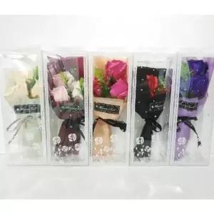 비누장미꽃 꽃바구니 성년의날 향기가득 생일 장미 비누꽃