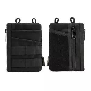 캠핑 옥스포드 지퍼 파우치 블랙 1P 지갑 장비 보관 다용도지갑 스포츠지갑 여행지갑