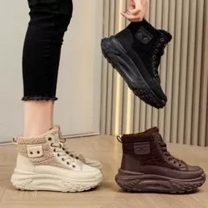 여성 겨울 양털 운동화 신발 방한 앵클 부츠 겨울 여성방한부츠 여성패딩방한화