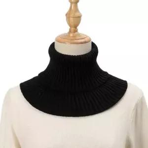 남녀공용 넥케이프 페이크 목폴라 레이어드 가짜카라 쉬폰넥케이프 면레이스넥케이프