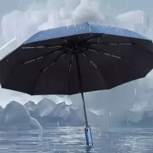 거꾸로 접히는 LED 손전등 우산 조명우산 양산겸 조명우산 라이트우산 3단우산 led손전등