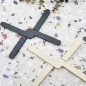 프라이팬깔개 인테리어받침대 실리콘 접이식 냄비 받침대 블랙 냄비받침대