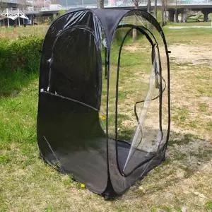 낚시 방풍 깔끔한텐트 블랙원터치 캠핑 자동 그늘막