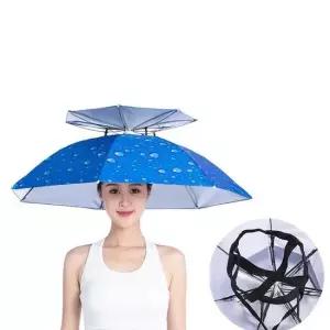 GDM 편한 캠핑 낚시 잡업용 모자 우산 작업용우산 양손편한우산 핸즈프리우산 낚시우산