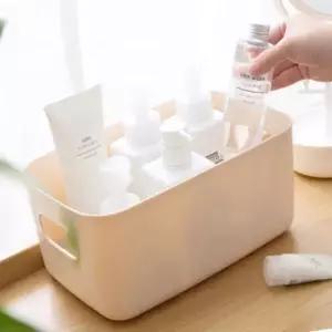 약수납함 손잡이형보관함 다용도 플라스틱 보관함 중형 스킨 수납정리함 서랍정리함
