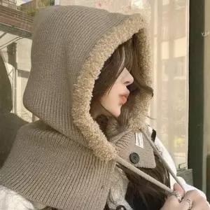 보온 넥워머 바라클라바 후드 스키 M12991 후드넥워머 겨울넥워머 꽈배기니트바라클라바