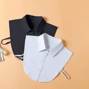 넥케이프 페이크카라 여성 셔츠카라 M11793 여성넥카라 페이크넥 넥카라 셔츠카라