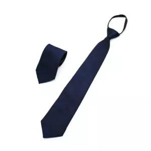 패션 남성 면접 지퍼넥타이 - 네이비 교복넥타이 캐주얼타이 해리포터넥타이 멋진넥타이
