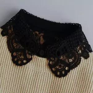 잔솔 넥케이프 페이크카라 목레이스 셔츠 목카라 가짜 페이크 페이크카라 넥케이프