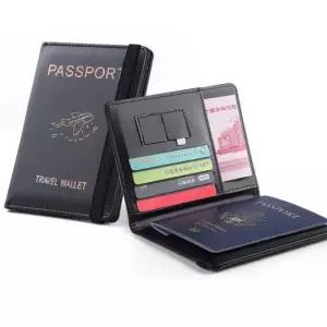 여권지갑 케이스 개인정보 보호 지폐 카드 티켓 보관 PVC여권커버 여권파우치
