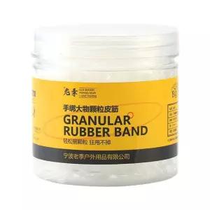 대용량 투명고무줄 1통 1000개) 직경1.5cm 투명고무줄 보자기고무줄 낚시고무줄 흰색고무줄