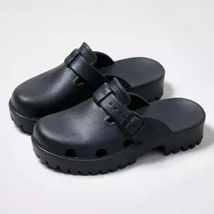 슬리퍼 여성블로퍼 뮬 스틸레토 하이힐 샌들 가죽