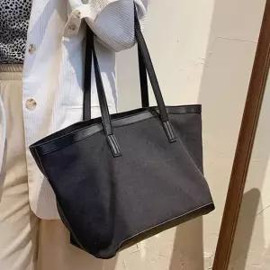 여자 포켓 숄더 지퍼 백 쇼퍼 보부상 토트 배색 에코 빅백 스냅백 여성숄더백 호보백