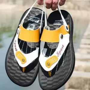 270mm 남자샌들슬리퍼 쪼리 여름신발 블루 여름샌들코디 패션쪼리슬리퍼 캐주얼패션슬리퍼