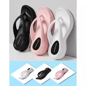 귀욤 곡선 디자인 쿠션 유니크 여성 웨지슬리퍼 여름슬리퍼 남성슬리퍼 여성슬리퍼