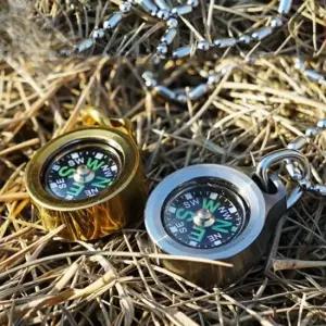 BS 맥아미 Mecarmy) 티타늄 나침반 목걸이CMP-T 전술나침반 산악나침반 아웃도어목걸이