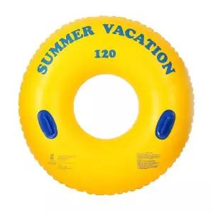 120cm 깔끔한원형 손잡이 튜브 워터파크 수영장 물놀이튜브