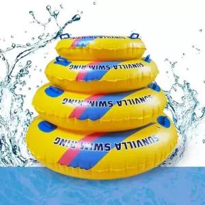 해변 물놀이베이직 손잡이 튜브 계곡 수영장 튜브 85cm