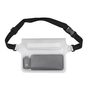 세이프 방수견고한힙색(화이트) 소지품 대형방수팩