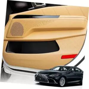 차량스티커 렉서스 가죽 도어커버 스크래치방지 커버 ES300H