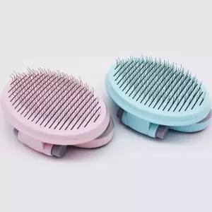 헬로도기 강아지빗 고양이빗 애견 빗 슬리커브러쉬 고양이빗질